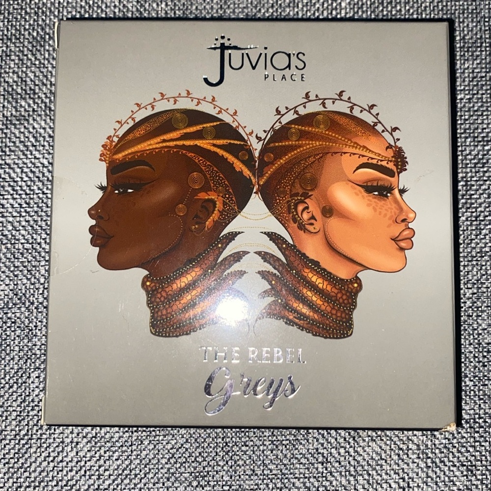 Brand New Juvias Place The Rebel Greys Eyeshadow Palette
